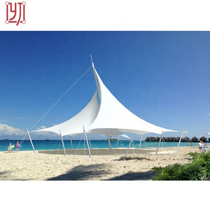 Tensile membrane structures umbrella sunshade tent for beach