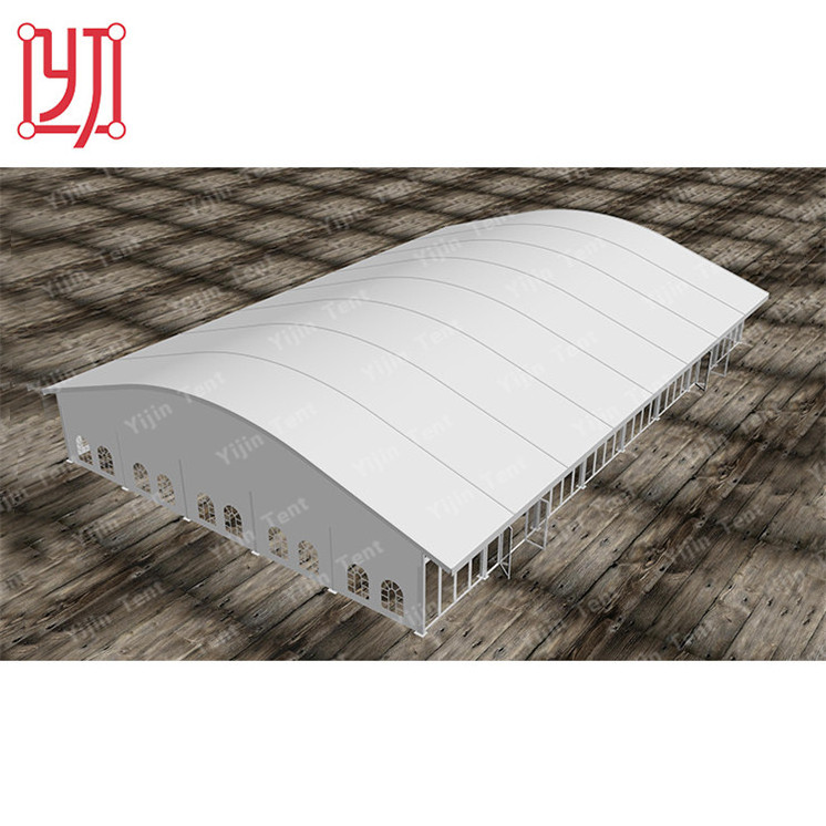 Custom made 30x50 aluminum frame arcum exhibition tent for events