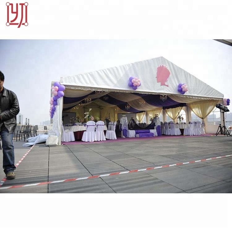 Hot sale nigeria wedding party tent decoration 15x20 300 people canopy party