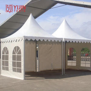 White Pvc Outdoor 5X5 Pagoda Garden Tent Large party Canopy tents for events for sale