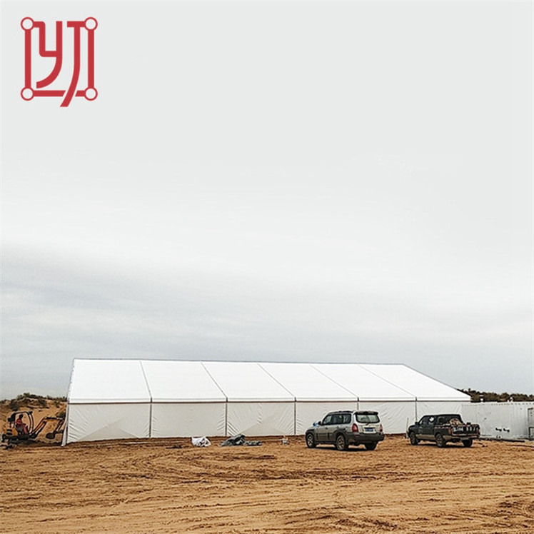 Pvc fabric roof prefab warehouse tent storage tent 10x20 20x30 30x60m