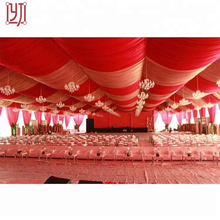 Hot sale nigeria wedding party tent decoration 15x20 300 people canopy party