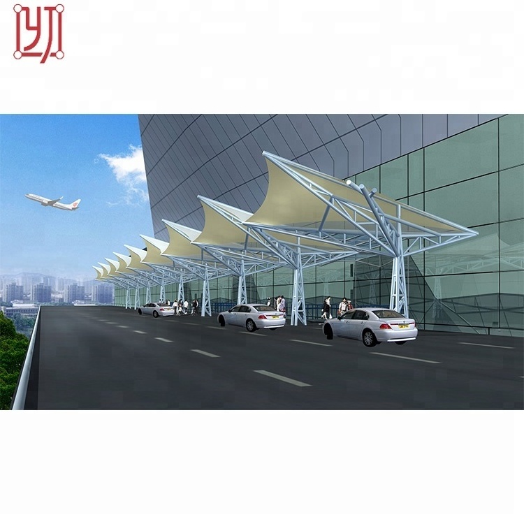 Hot sale promotion car parking steel metal carport canopy