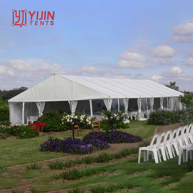 30x30 40x40 luxury outdoor large white pvc wedding party tent for sale