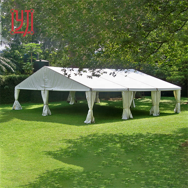 Outdoor Aluminum Wedding Party Marquee Tent 10x15m 15x20m 20x30m Sizes PVC Coated Glass Pvc Wall with Optional Sidewall for Sale