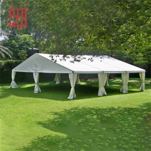 Outdoor Aluminum Wedding Party Marquee Tent 10x15m 15x20m 20x30m Sizes PVC Coated Glass Pvc Wall with Optional Sidewall for Sale