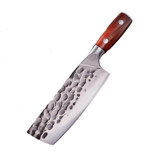 Handmade Forged High Carbon Stainless Steel Japanese Chef Knife Cleaver Slicing Knife Ultra Sharp Kitchen Knife Cooking Tool