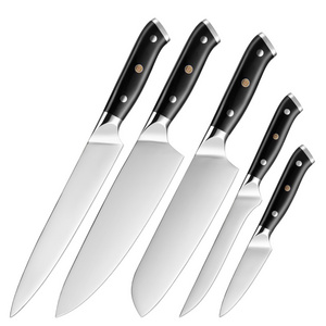 Kitchen Knife set Super German Steel Chef Knife Japanese Santoku Utility Knife Cleaver Slicing Paring New Cooking Tool