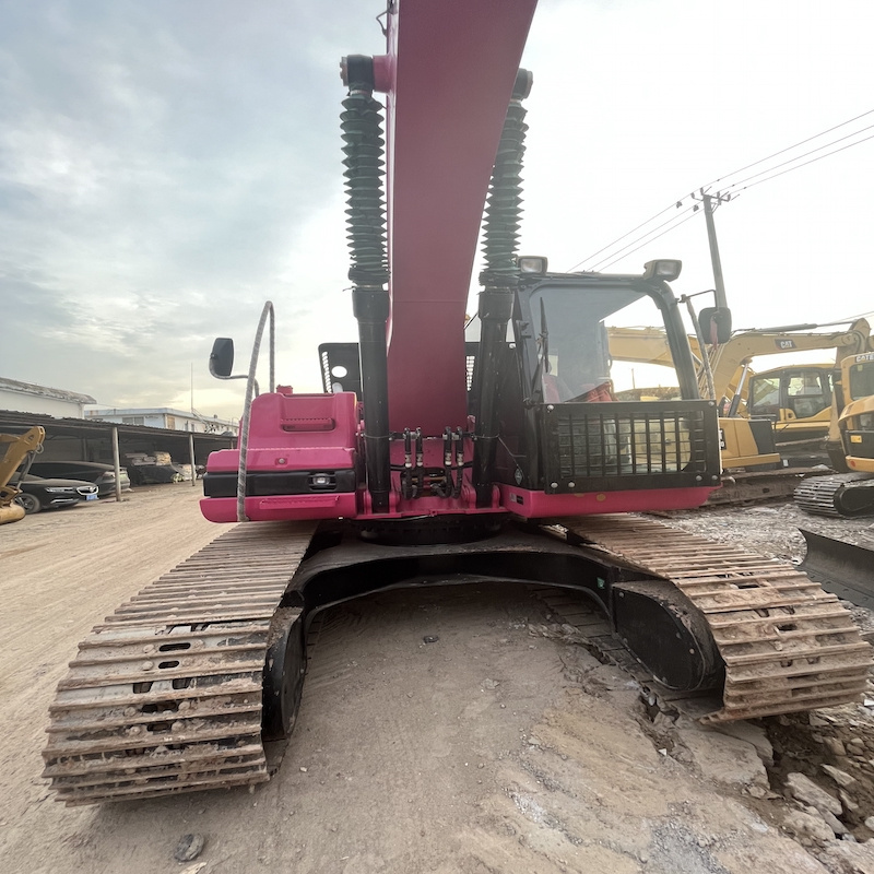 20 ton pink Cat 320D used hydraulic crawler excavator/Second-hand Cat 320D excavator