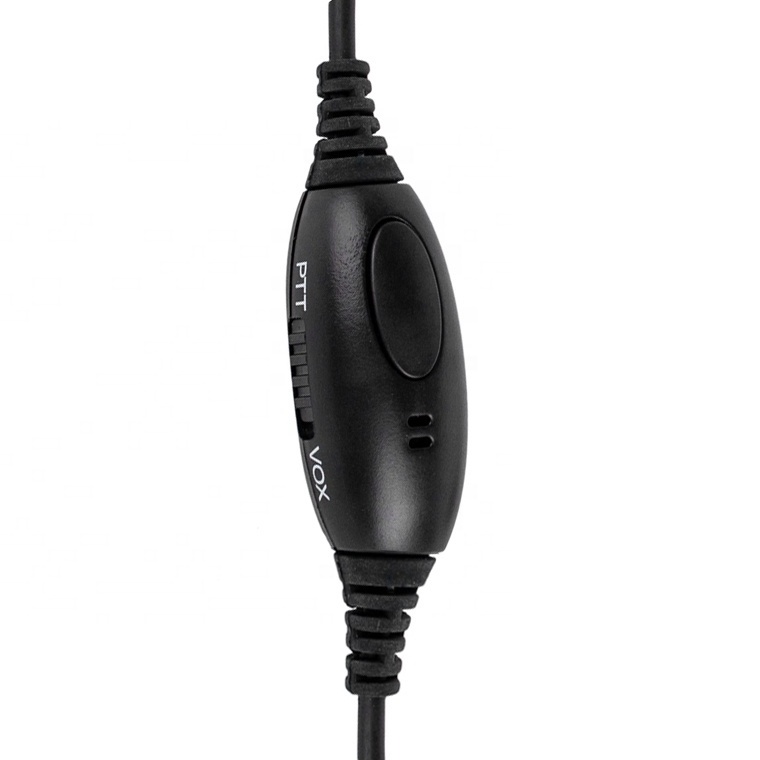 PMLN6534 commercial series earbud with in-line microphone/PTT/VOX switch compatible for DP1400 CP040 CP140 walkie talkie