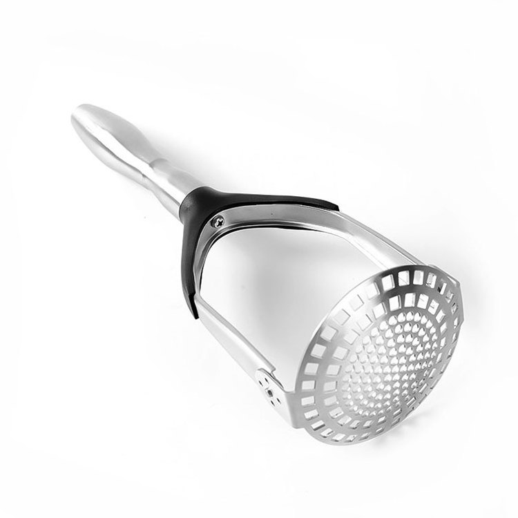 China Factory Kitchen Heavy Duty Mashed Stainless Steel Potato Masher for Avocado Sweet Potato Beans Vegetables