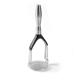 China Factory Kitchen Heavy Duty Mashed Stainless Steel Potato Masher for Avocado Sweet Potato Beans Vegetables