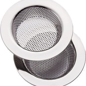 Kitchen Sink Strainer Stainless Steel Kitchen Sink Drain Strainer Sink Strainers With Large Wide Rim 4.5 Diameter For Kit