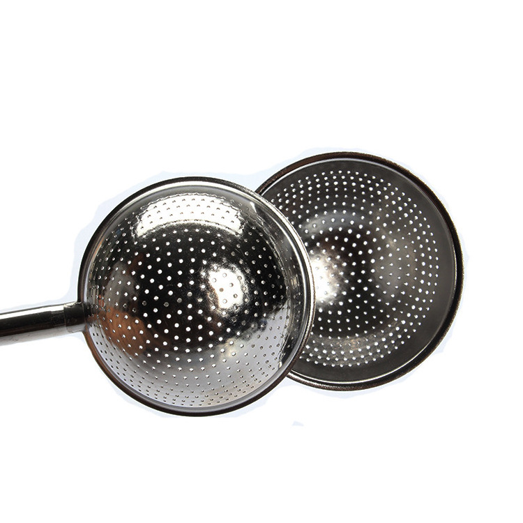 Ball Shape Tea Infuser Stainless Steel Tea Steeper With Push Handle