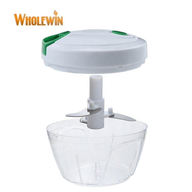 Portable Manual Food Processor Hand Pull String Garlic Mincer Onion Cutter Vegetable Chopper Meat Processor