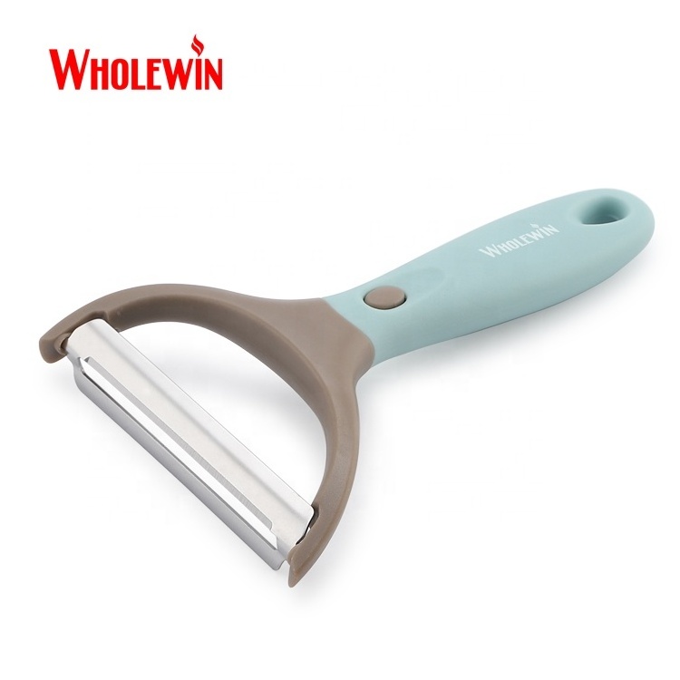 High quality Replaceable function part multifunction palm peeler potato peeler and slicer machine with paring knife