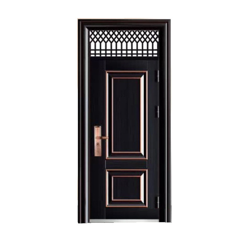 Cheap Price Door Metal Safety Entrance Main Security Steel Door Villa Apartment House Interior Luxury Entry Doors Swing Modern