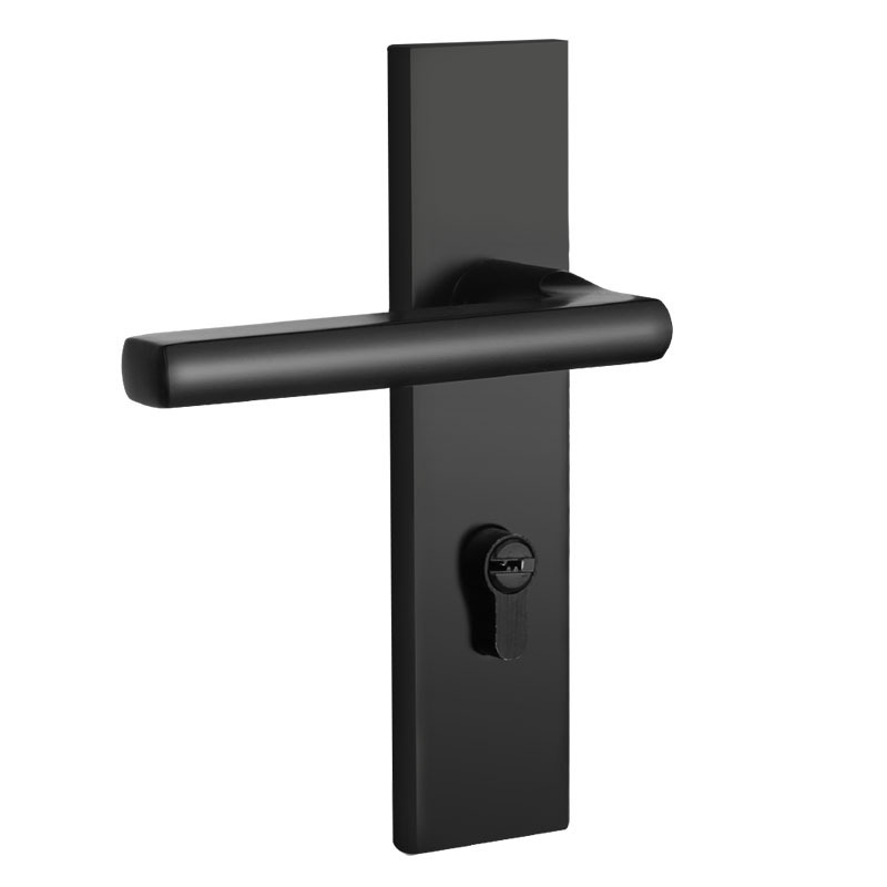 Luxury Black Lever Door Handle Fast Delivery Manual Door Lock