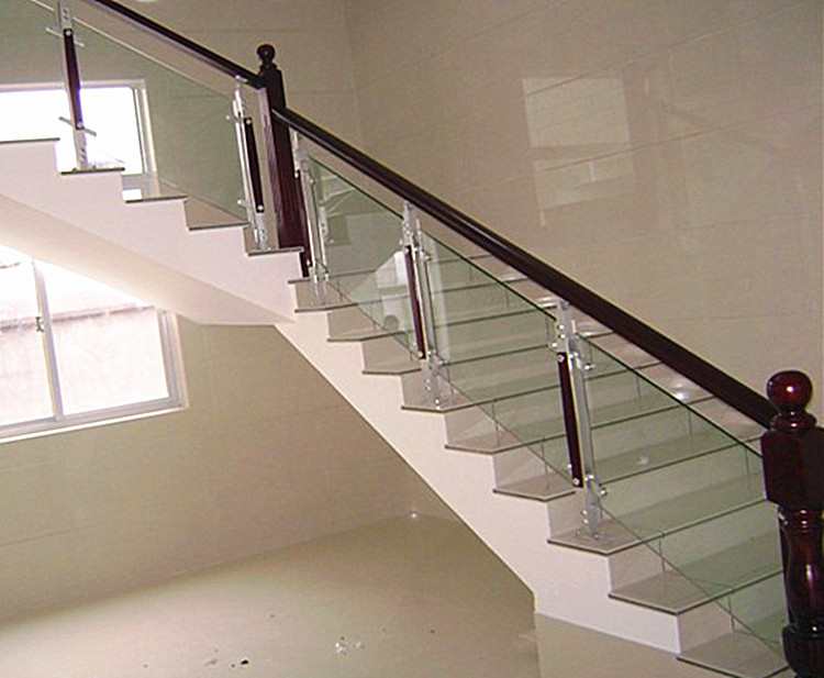 Good Quality Stainless Steel Railing Casting Glass Handrail Glass Railing Balustrade For Balcony