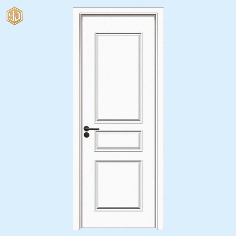 Modern Design WPC Door Waterproof Wooden Door For Room Soundproof  Door Wholesale