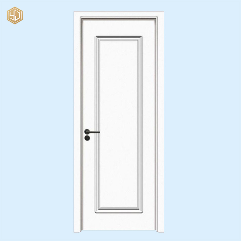 Modern Design WPC Door Waterproof Wooden Door For Room Soundproof  Door Wholesale