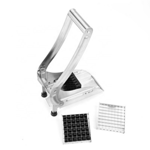 Factory Price Stainless Steel 2-Blade French Fries cutter potato french fry cutter machine