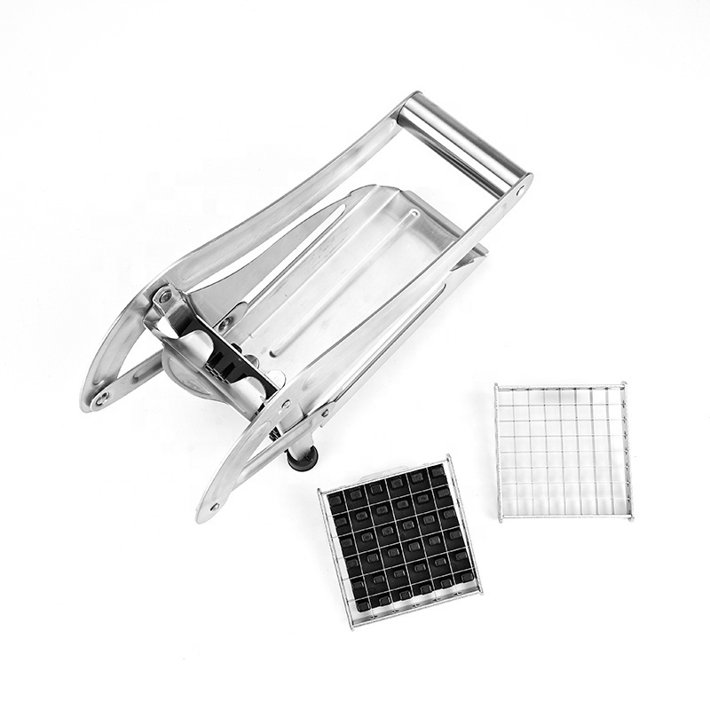 Factory Price Stainless Steel 2-Blade French Fries cutter potato french fry cutter machine