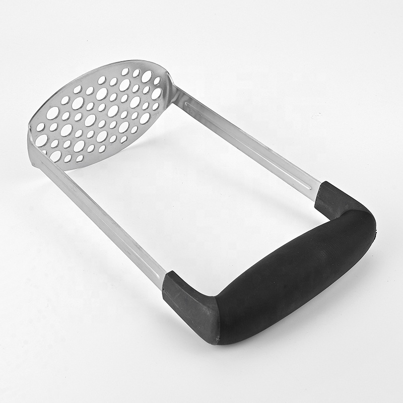 Factory price OEM stainless Steel wire potato press kitchen hand potato masher