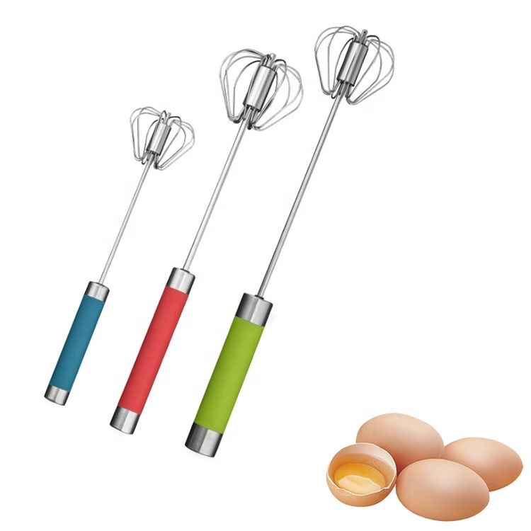 Baking tools high quality manual stainless steel kitchen whisk