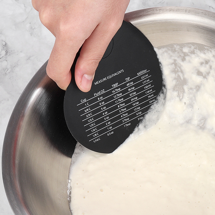 Non Stick Silicone Scraper Cream Bread Baking Tools Silicone Scraper for Sourdough Bread Proofing Basket