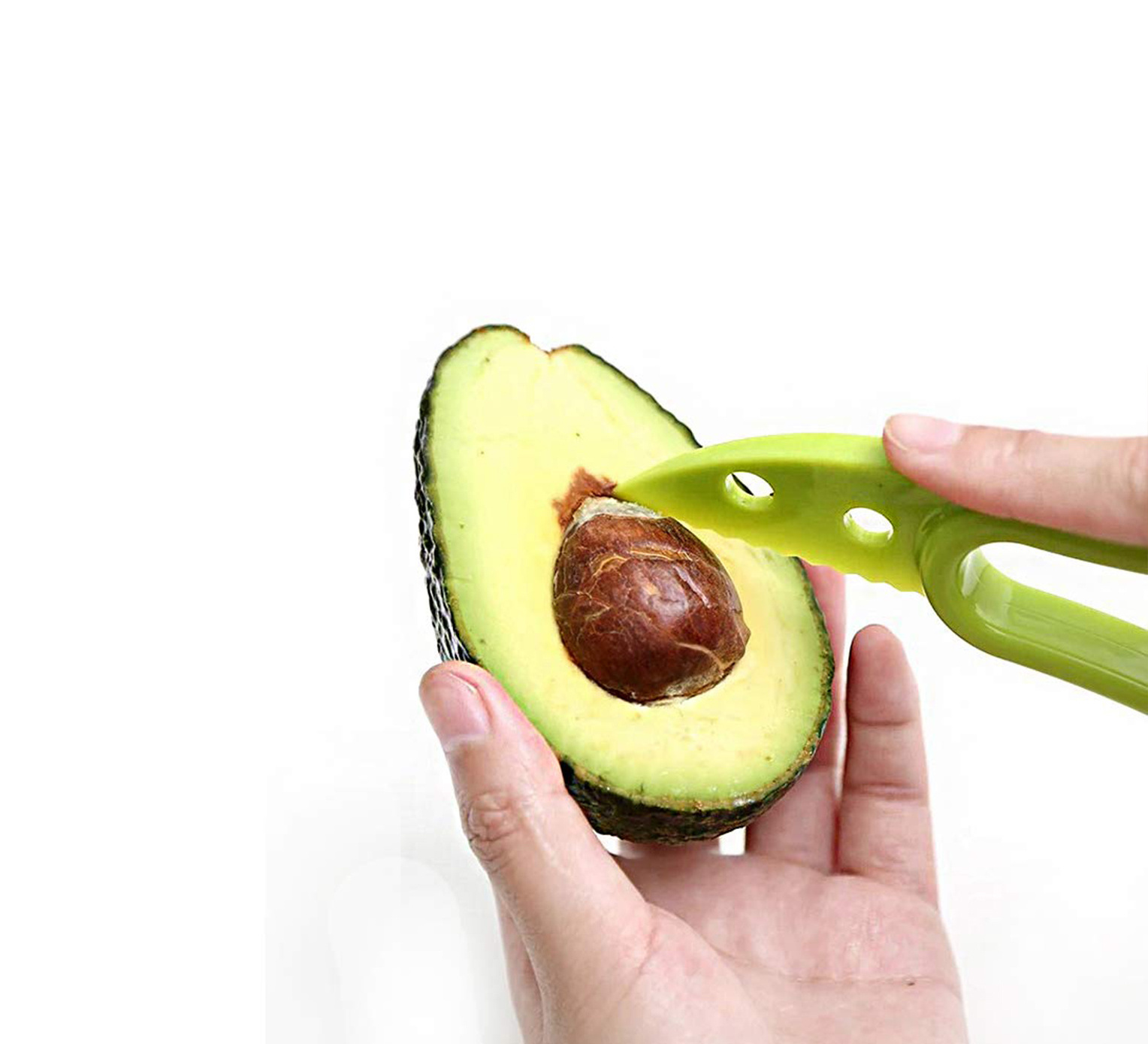 Kitchen Accessories Fruit Tools Avocado Cutter Peeler 3 in 1 Avocado Slicer