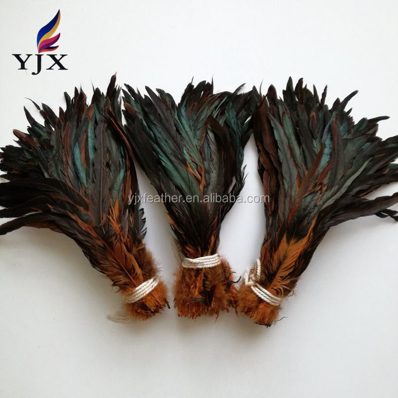 Wholesale Factory Rooster Tail Feather Chicken Feather For carnival costumes headdress Decoration