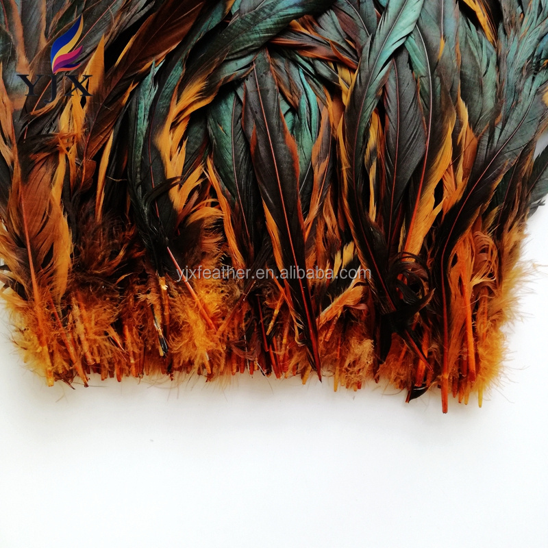 Wholesale Factory Rooster Tail Feather Chicken Feather For carnival costumes headdress Decoration