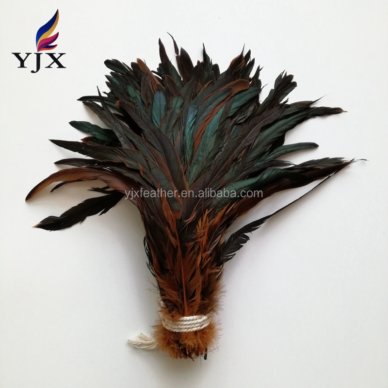 Wholesale Factory Rooster Tail Feather Chicken Feather For carnival costumes headdress Decoration