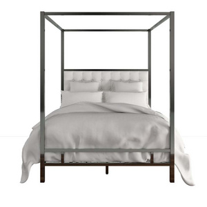 Proper Price Top Quality Popular Product Steel Hostel Bed Metal Simple Platform Adult Loft Bed