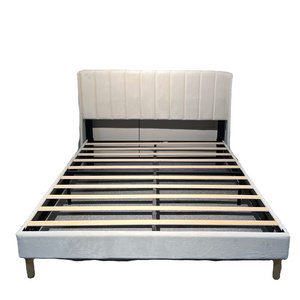 Fabric bed with good design cheap pricemetal beds framemetal bunk  garden  raised garden  frame mattress base metal bed base