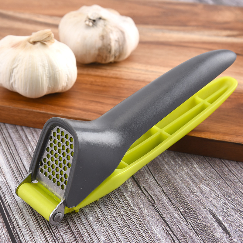 Home Kitchen Gadgets Accessories Portable Multifunction Stainless Steel Mincer Crusher Masher Garlic Press