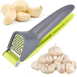 Home Kitchen Gadgets Accessories Portable Multifunction Stainless Steel Mincer Crusher Masher Garlic Press