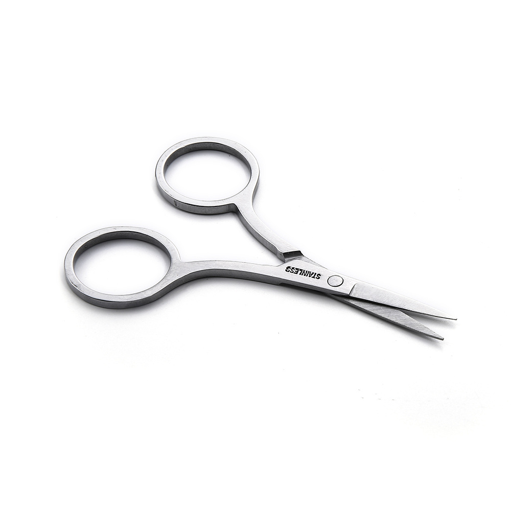 Stainless Steel Pointed Eyebrow Scissor Makeup Scissors Eyelash Trimmer Nose Facial Hair Remover Manicure Scissor