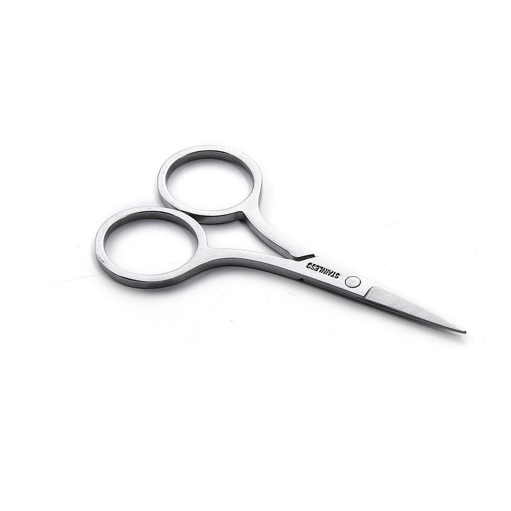 Stainless Steel Pointed Eyebrow Scissor Makeup Scissors Eyelash Trimmer Nose Facial Hair Remover Manicure Scissor