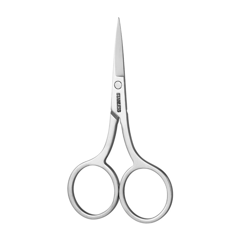 Stainless Steel Pointed Eyebrow Scissor Makeup Scissors Eyelash Trimmer Nose Facial Hair Remover Manicure Scissor