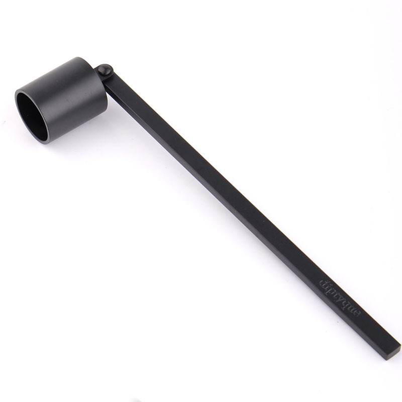 Hot Selling Black Silver Stainless Steel Scented Candle Snuffers Extinguisher