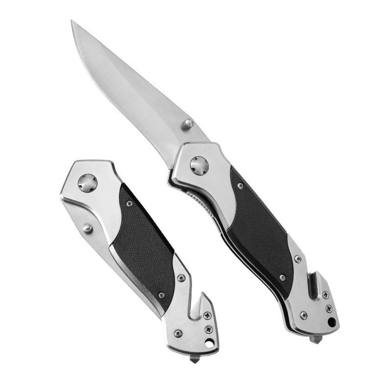 High Quality Stainless Steel Wooden Handle Steel Folding Pocket Knife Outdoor Camping Survival Knives