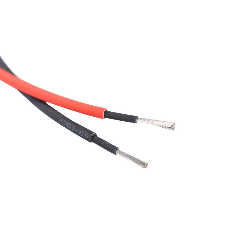 6mm2 PV1F 10mm DC Power Solar Cable 4 sq mm Panel Wire Cord Portable Solarflex Extension Cables and Wires for Sale