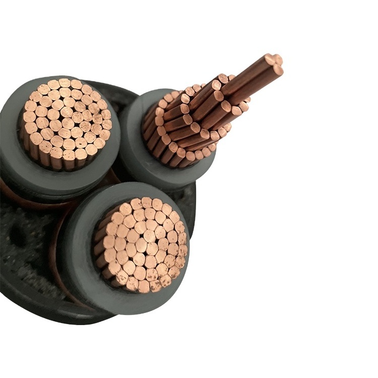 Medium Voltage Power Cable with Copper Conductor Aluminum Insulated Steel Wire Armour XLPE PVC Pe Insulation for Construction