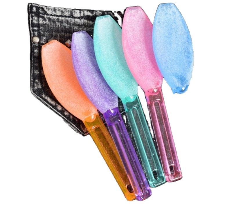 Factory Direct Sales High Quality Plastic Double Side Pedicure Foot File With Handle