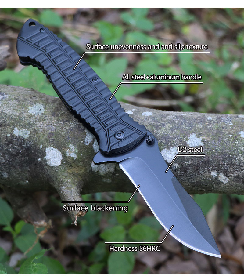 Best-selling EDC Survival Tactics tool Folding knife 3CR13 stainless steel outdoor camping survival knife