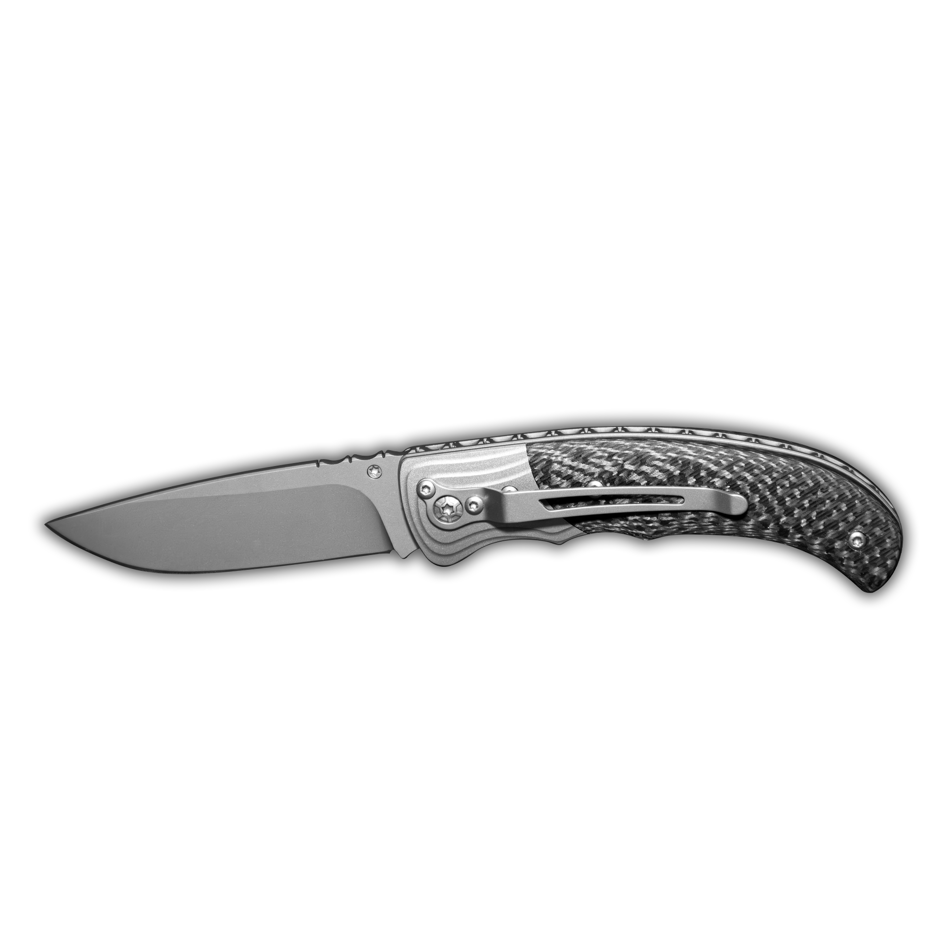 High quality carbon fiber handle outdoor knife hunting folding knife