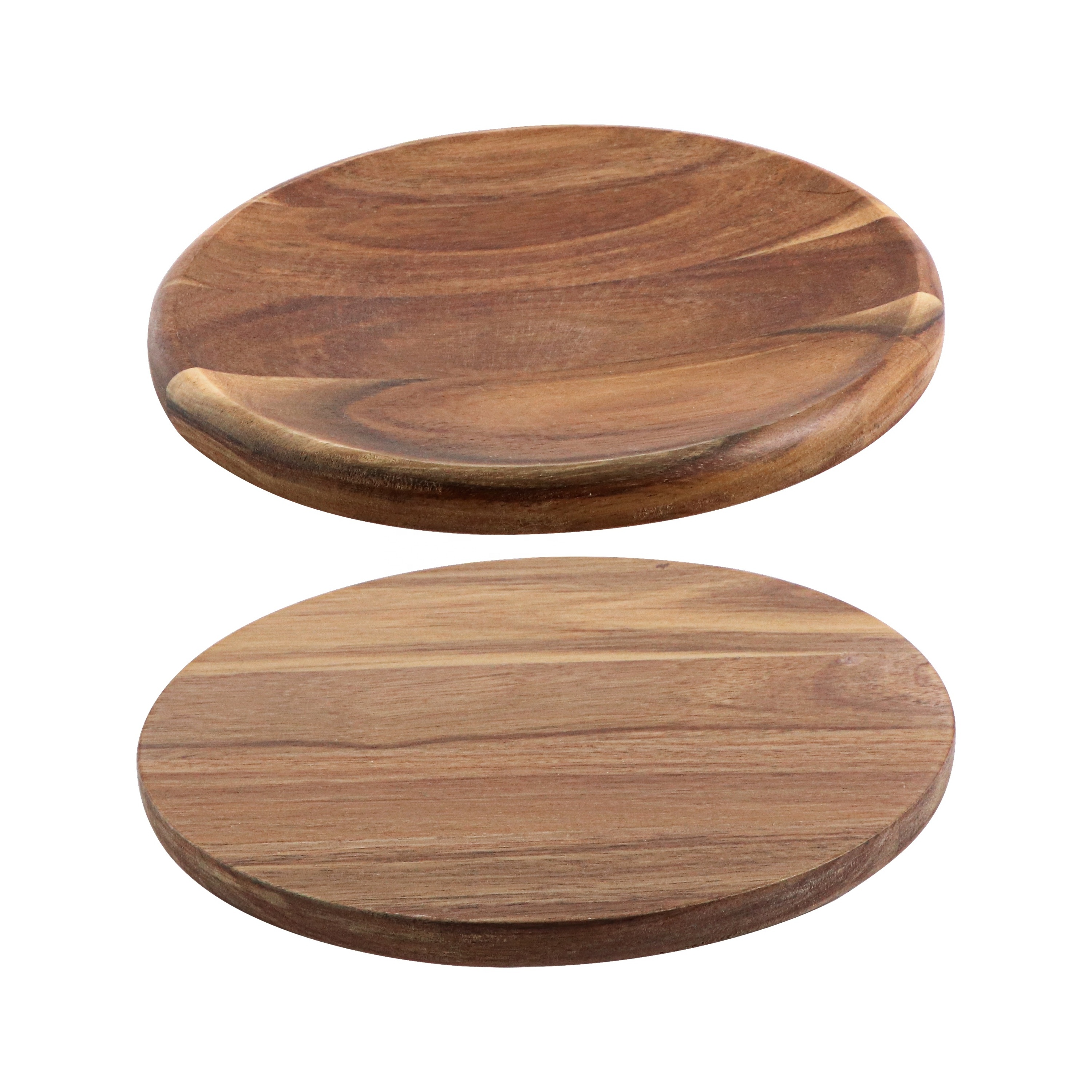 Onion Herb Crescent Chopper and Acacia Wood Cutting Board Mezzaluna Knife