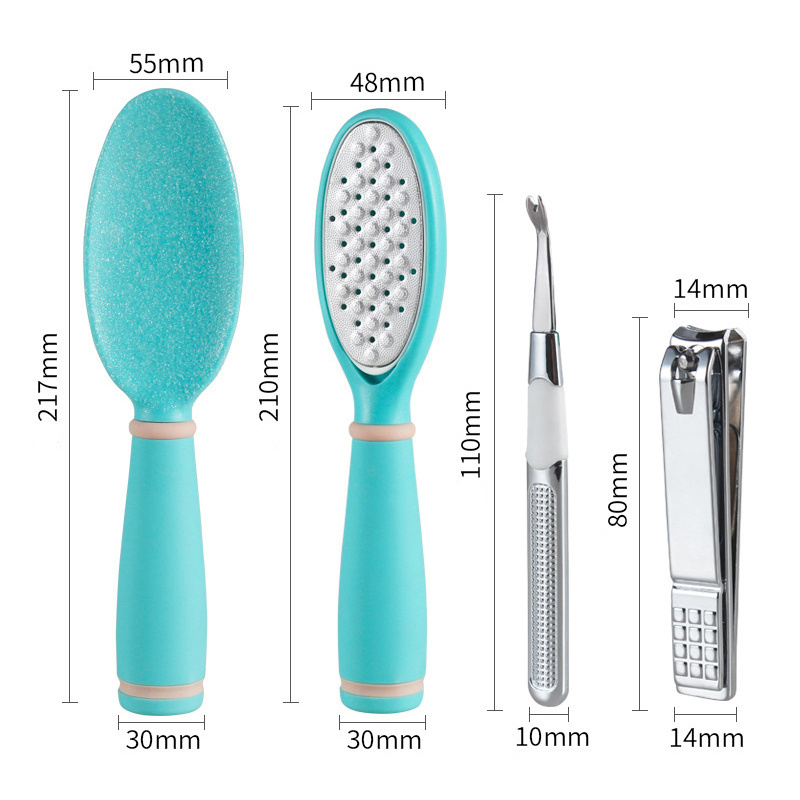 Professional pedicure tool Scrubber Hard Dead Rough Skin Callus Remover Foot File set